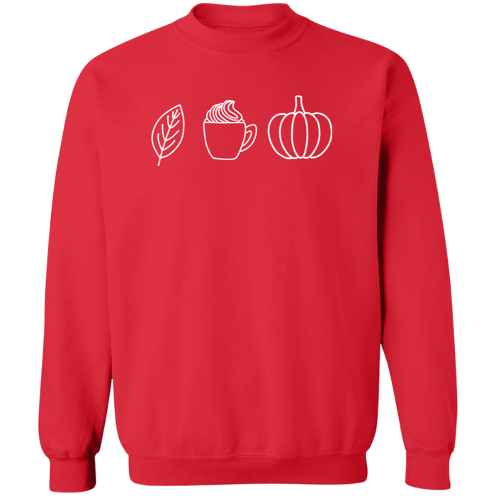 Leaves, Lattes and Pumpkins Sweatshirt