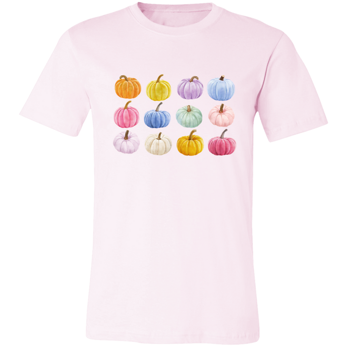 Colorful Pumpkin Graphic T-Shirt