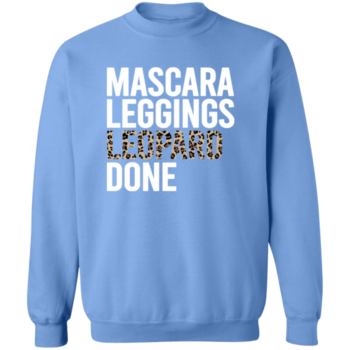 Mascara Leggings Leopard Done Sweatshirt