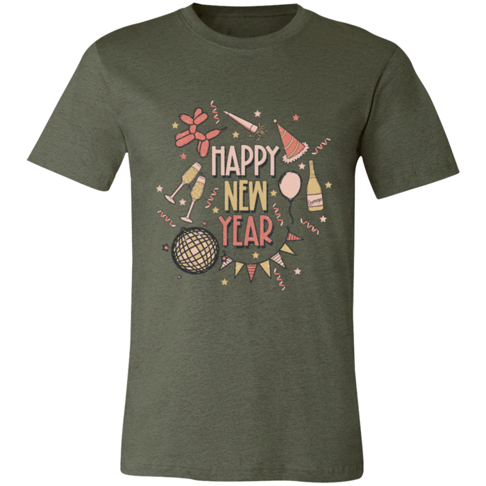 Happy New Year Confetti T-Shirt