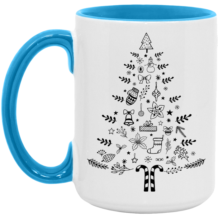 Christmas Tree Things 15 oz Coffee Mug