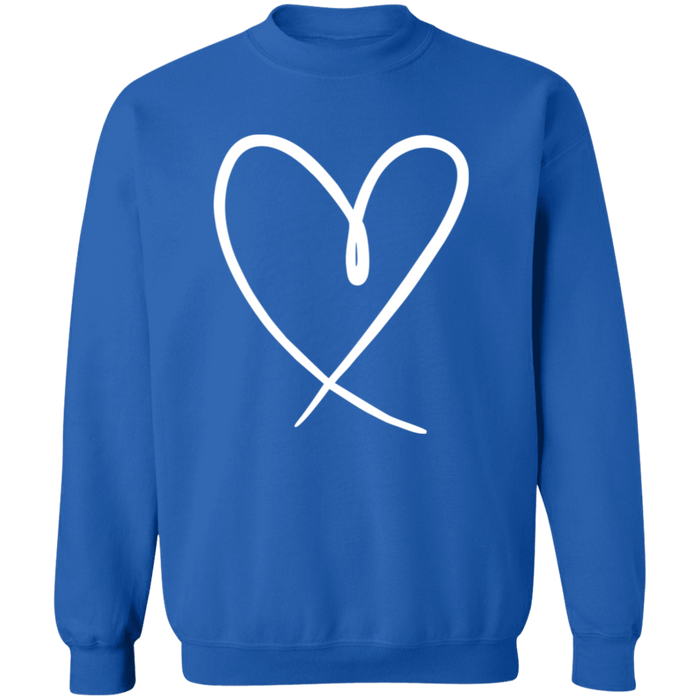 Heart Outline Sweatshirt