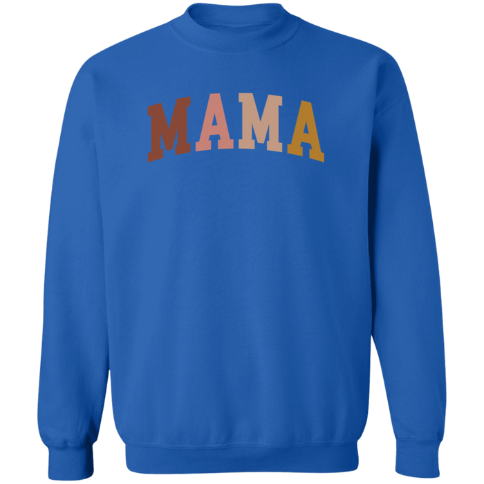 Mama Neutral Color Block Sweatshirt