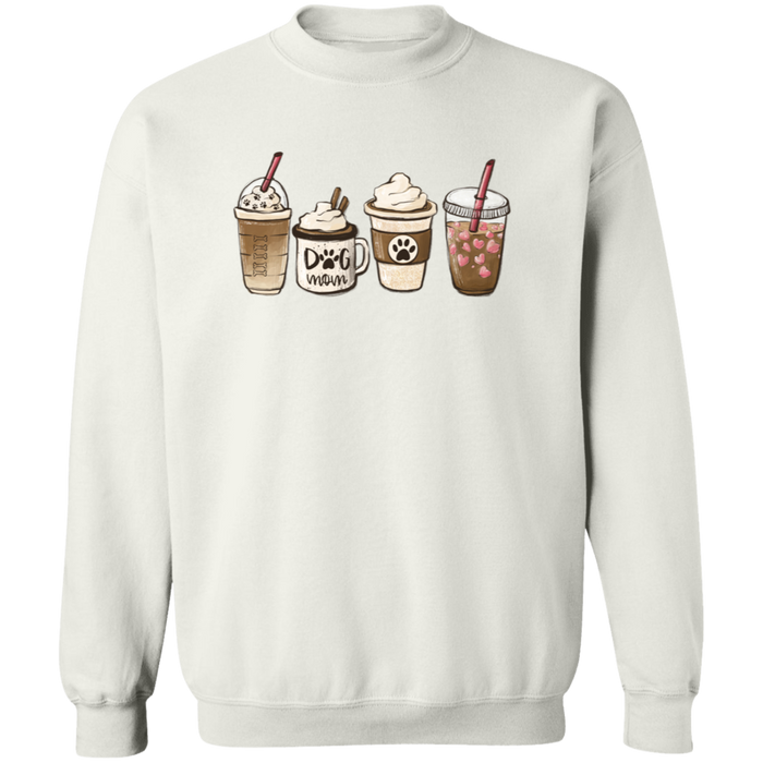 Dog Mom Coffee Lover Sweatshirt