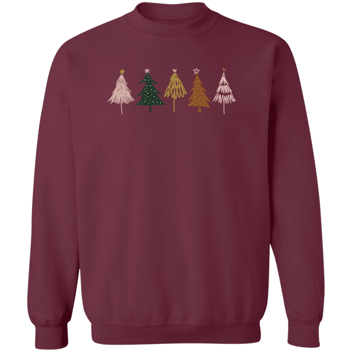 Boho Trees Crewneck Sweatshirt