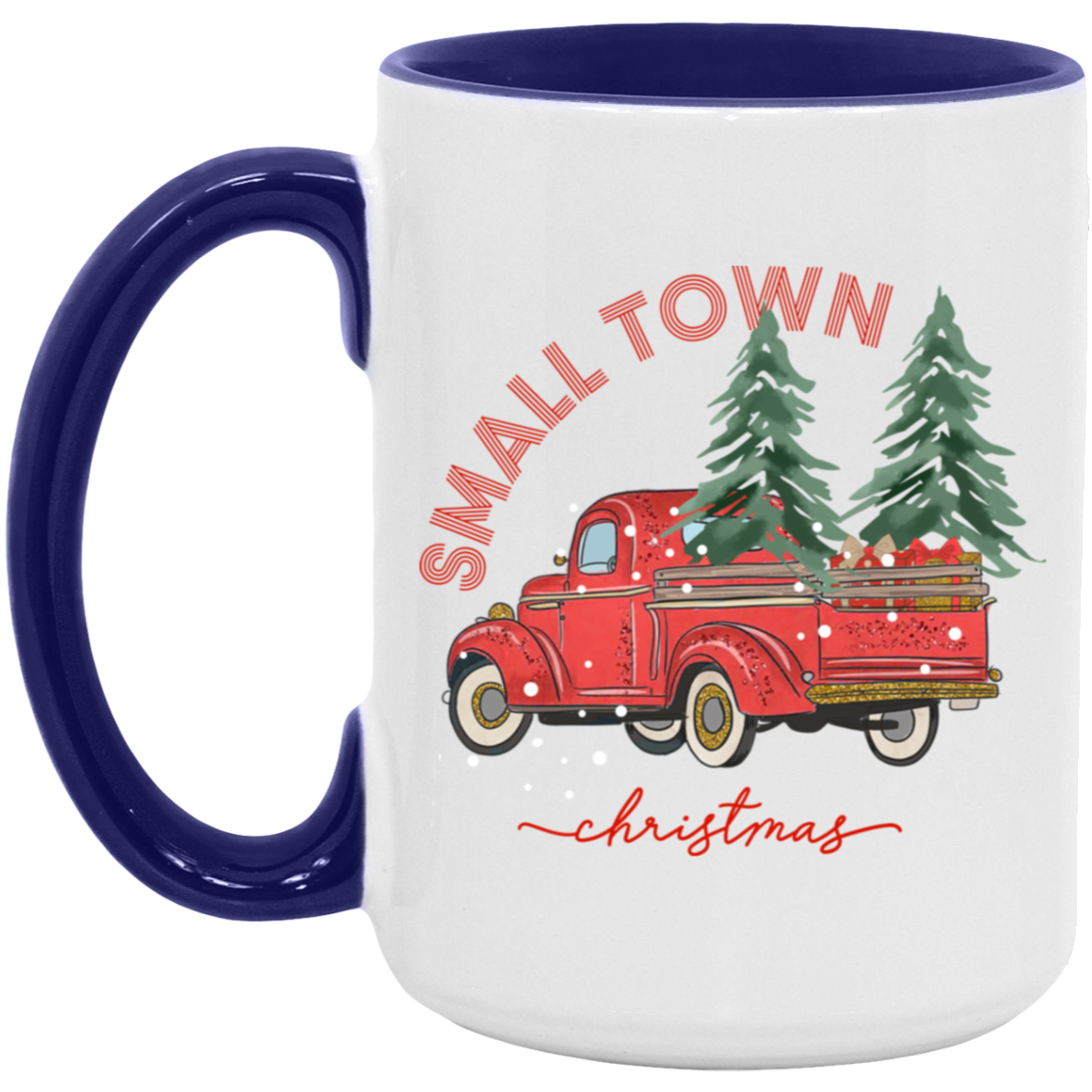 Small Town Christmas 15 oz Coffee Mug
