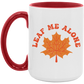 Leaf Me Alone Mug