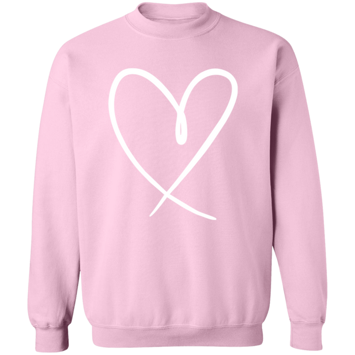 Heart Outline Sweatshirt