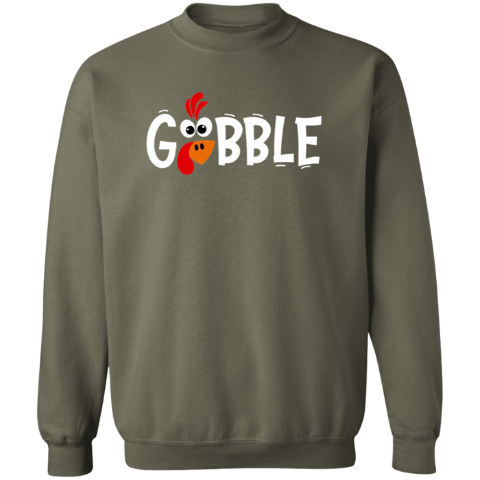 Gobble Turkey Thanksgiving Sweatshirt