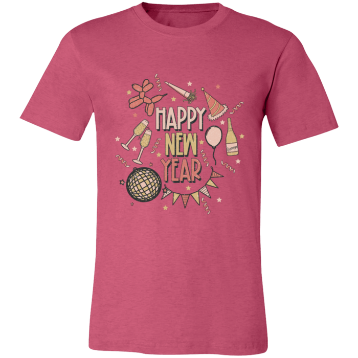 Happy New Year Confetti T-Shirt