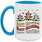 Merry Christmas 70s 15 oz Coffee Mug
