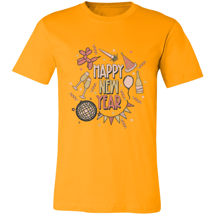 Happy New Year Confetti T-Shirt