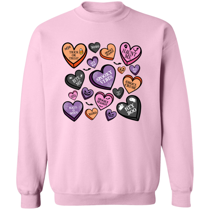 Spooky Cute Heart Candy Sweatshirt