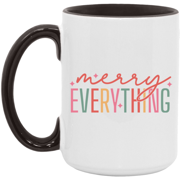 Merry Everything Christmas 15 oz Coffee Mug