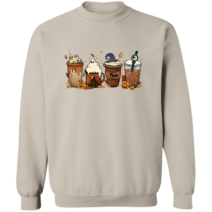 Coffee Halloween Cups 2024 Sweatshirt