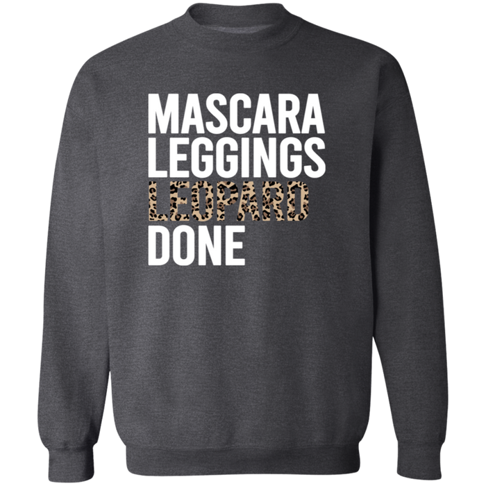 Mascara Leggings Leopard Done Sweatshirt