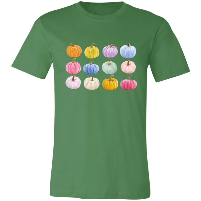 Colorful Pumpkin Graphic T-Shirt