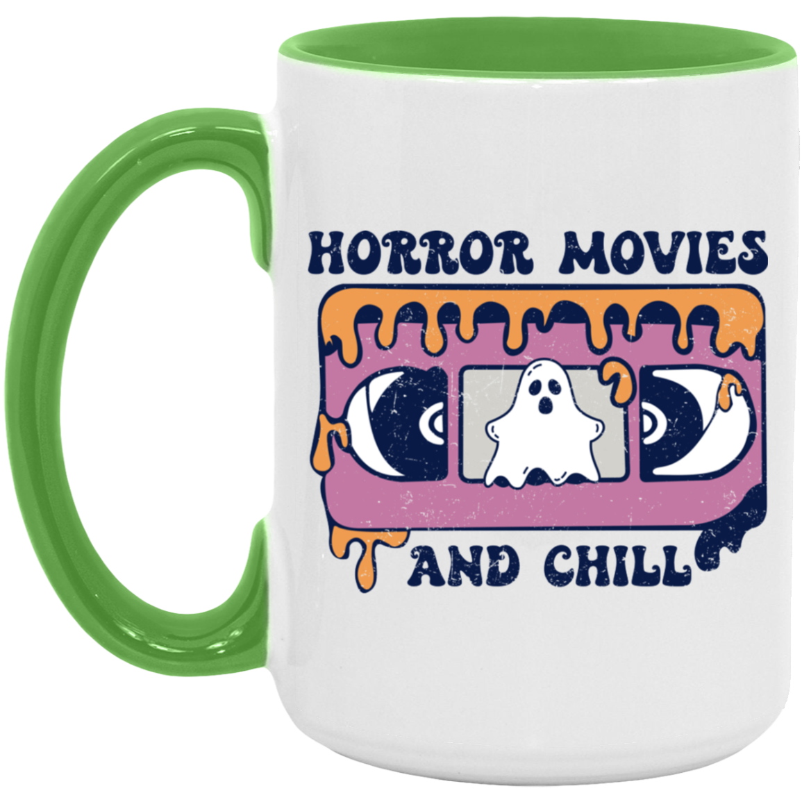 Horror Movies And Chill VHS Mug