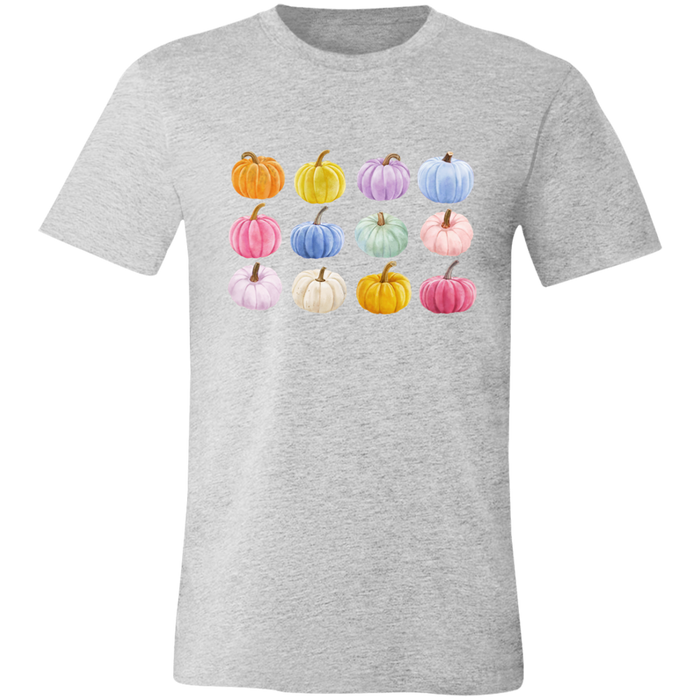 Colorful Pumpkin Graphic T-Shirt