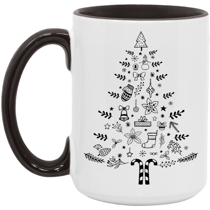 Christmas Tree Things 15 oz Coffee Mug