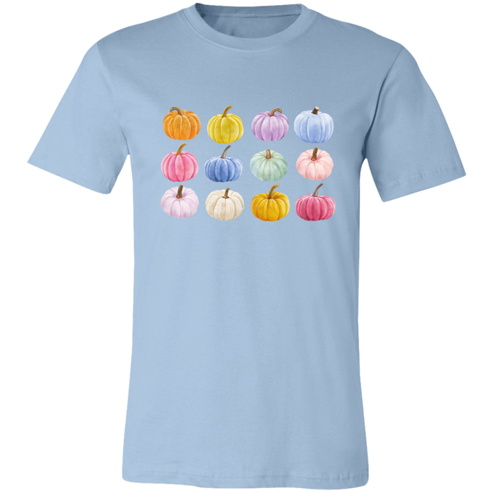 Colorful Pumpkin Graphic T-Shirt