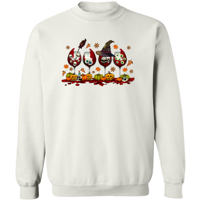 Halloween Wine Sweatshirt