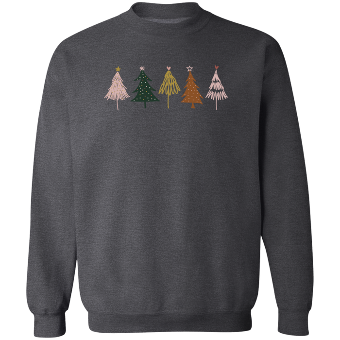 Boho Trees Crewneck Sweatshirt