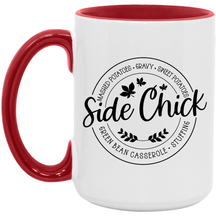 Thanksgiving Holiday Side Chick Mug