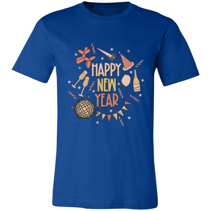 Happy New Year Confetti T-Shirt