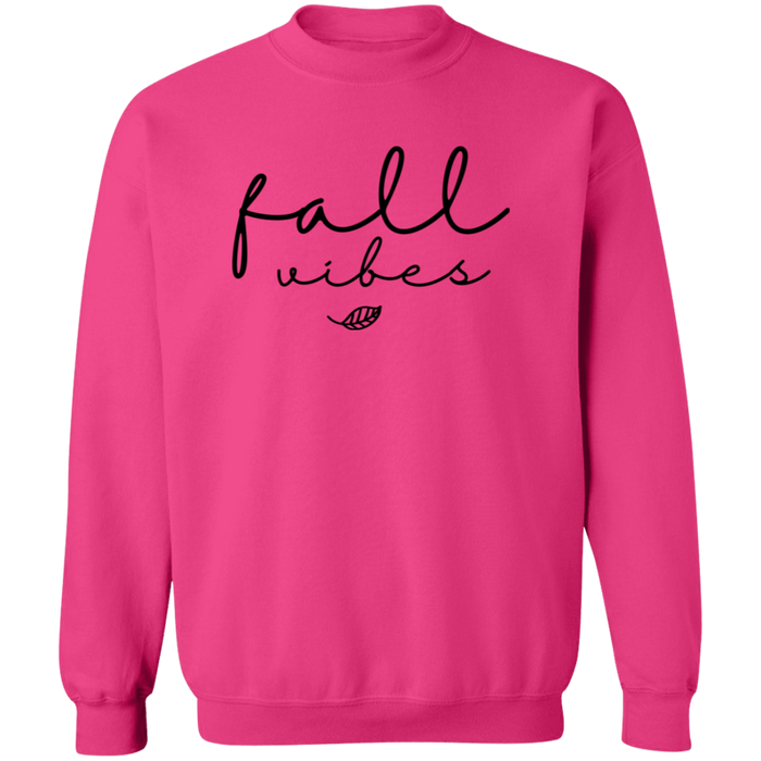 Fall Vibes Cursive Sweatshirt