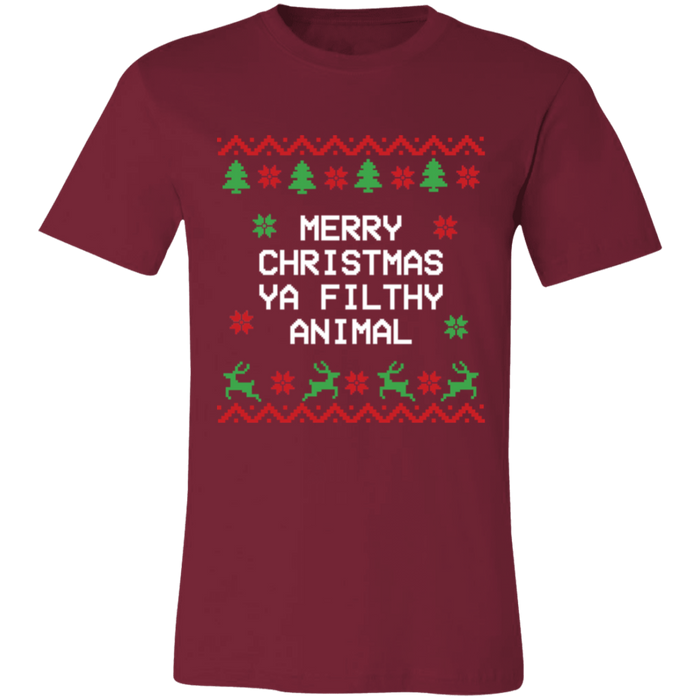 Merry Christmas Ya Filthy Animal T-Shirt