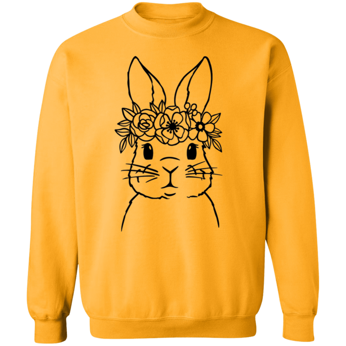 Floral Bunny Sweatshirt