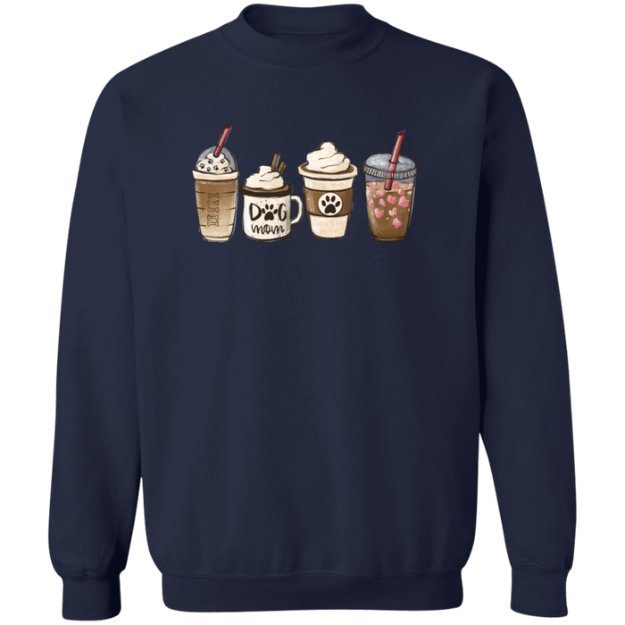 Dog Mom Coffee Lover Sweatshirt