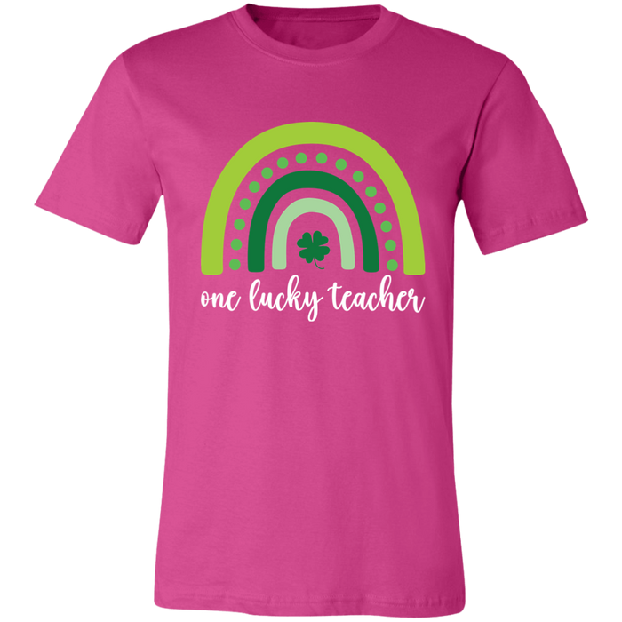 One Lucky Teacher Shirt