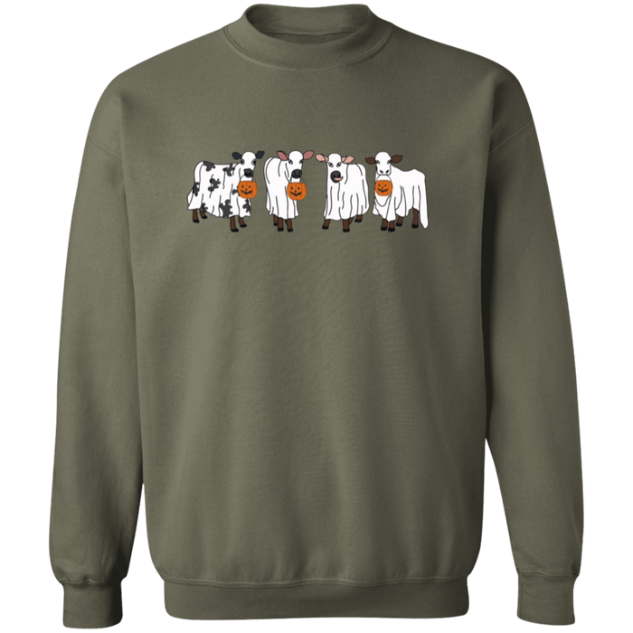 Trick or Treat Cows Sweatshirt