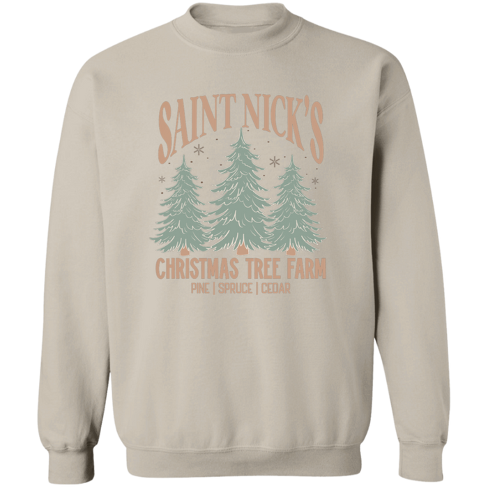 Saint Nick's Christmas Tree Farm Sweatshirt