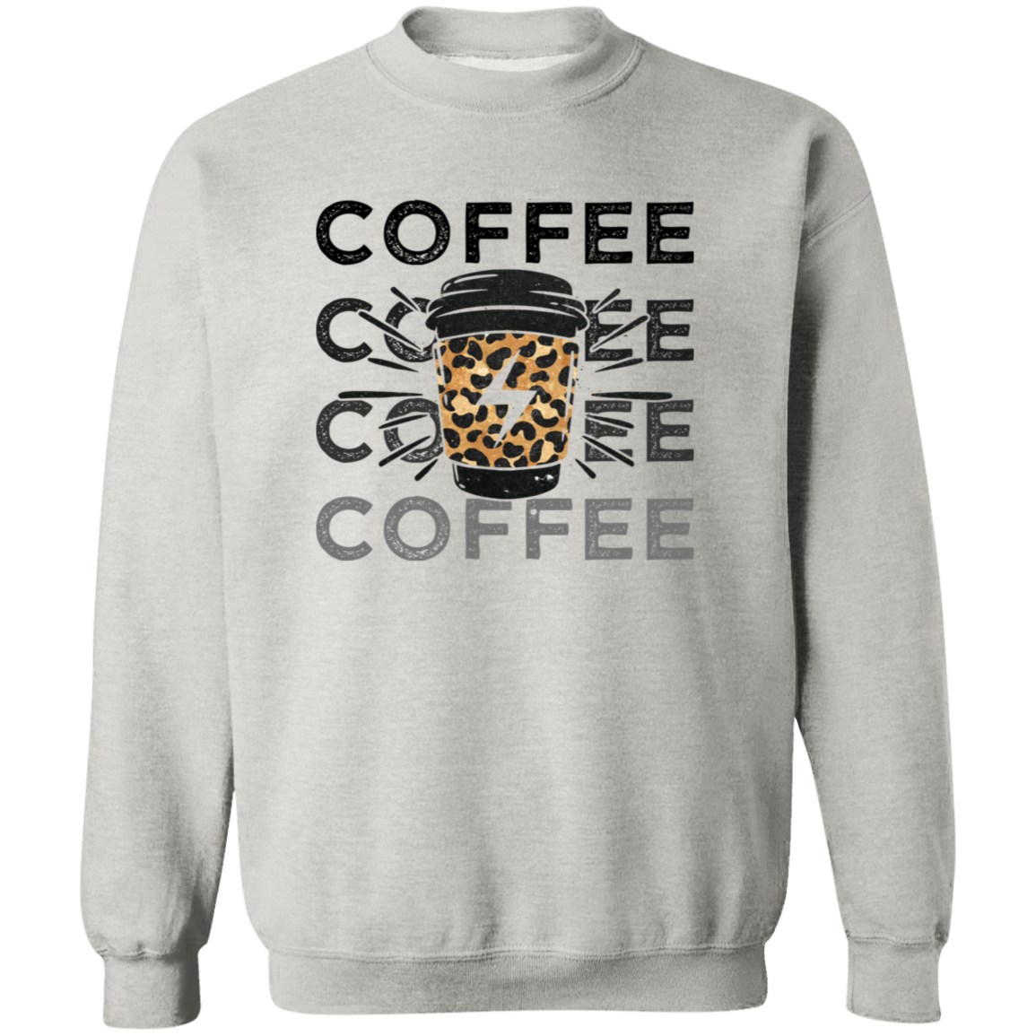 Coffee Lightning Bolt Sweatshirt – Light and Shine Boutique