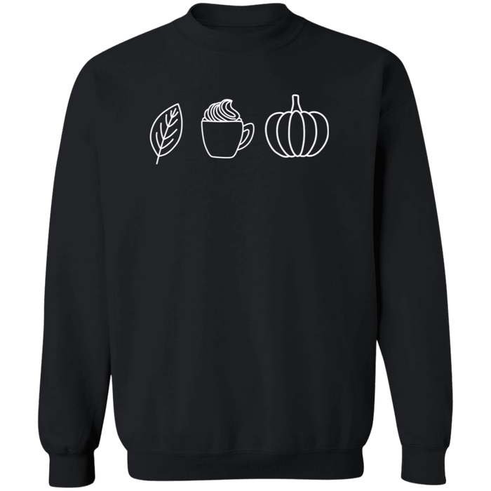 Leaves, Lattes and Pumpkins Sweatshirt