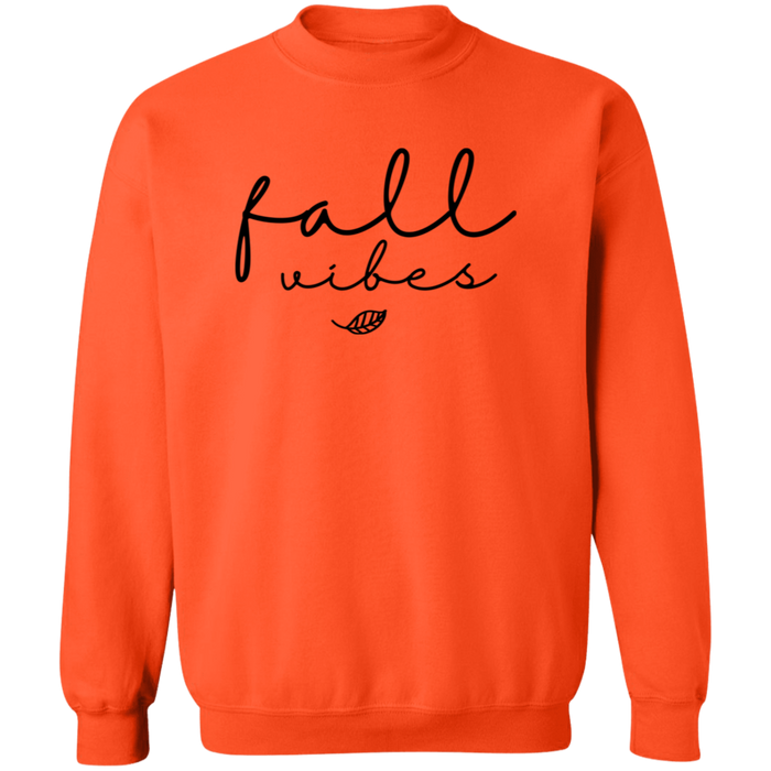 Fall Vibes Cursive Sweatshirt