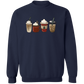 Festive Drinks Crewneck Sweatshirt