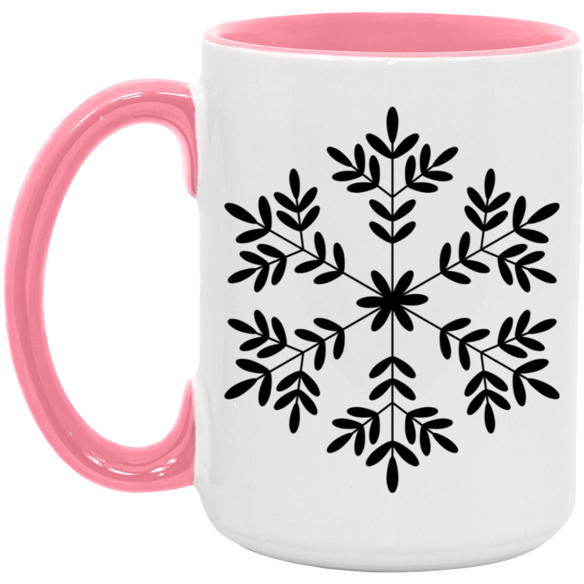 Snowflakes Winter 15 oz Coffee Mug