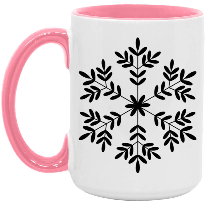 Snowflakes Winter 15 oz Coffee Mug