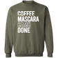 Coffee Mascara Camo Done Sweatshirt
