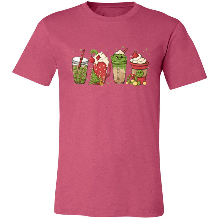 Grinch Cups T-Shirt