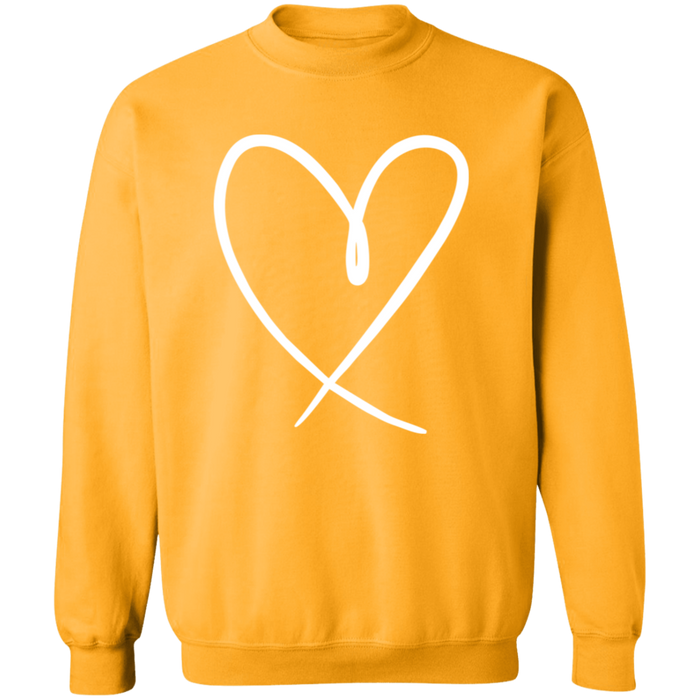 Heart Outline Sweatshirt