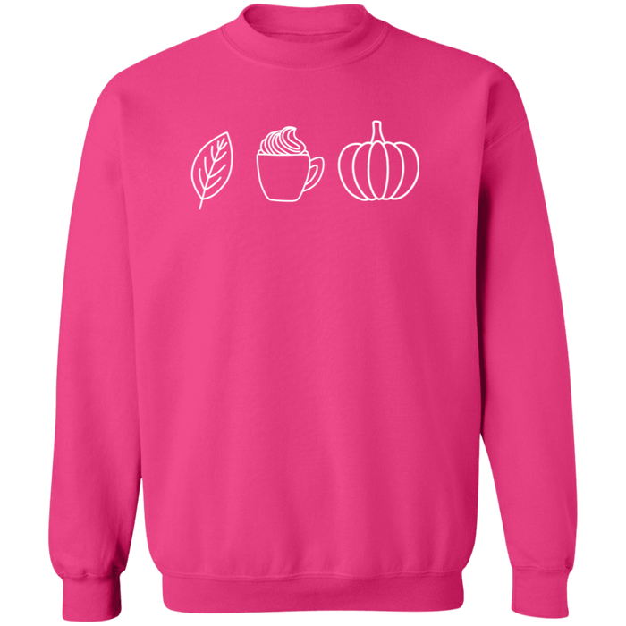 Leaves, Lattes and Pumpkins Sweatshirt