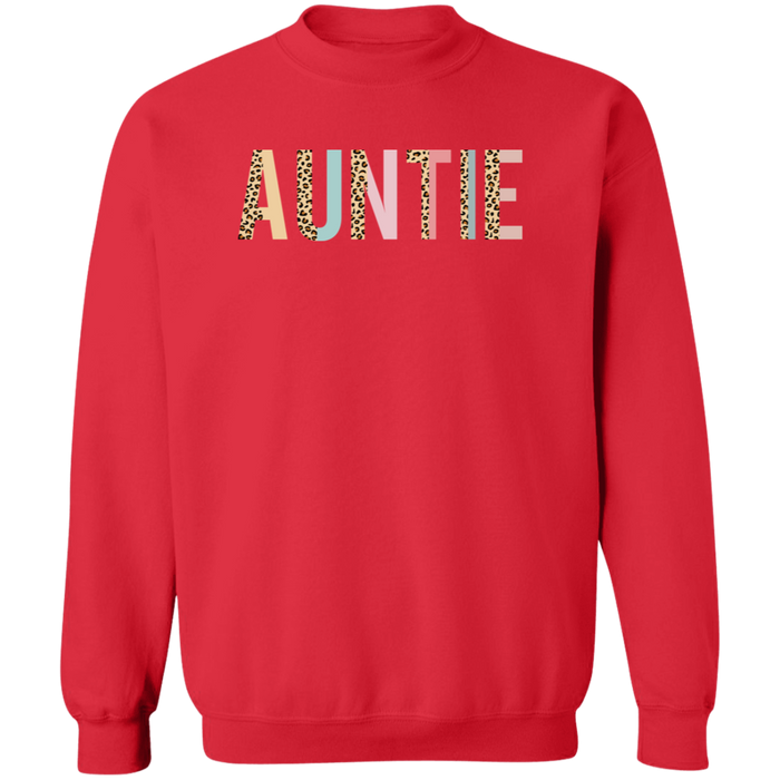 Auntie Pastel Color Block Sweatshirt