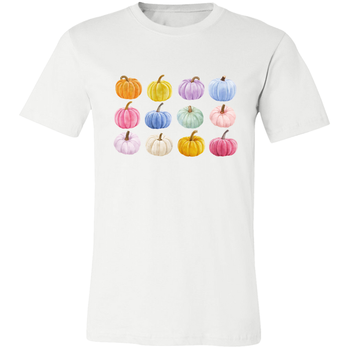 Colorful Pumpkin Graphic T-Shirt