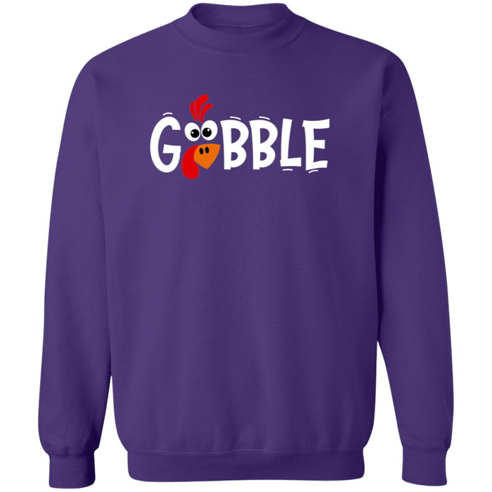 Gobble Turkey Thanksgiving Sweatshirt