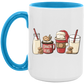 Santa Cookie Coffee Milk 15 oz Coffee Mug